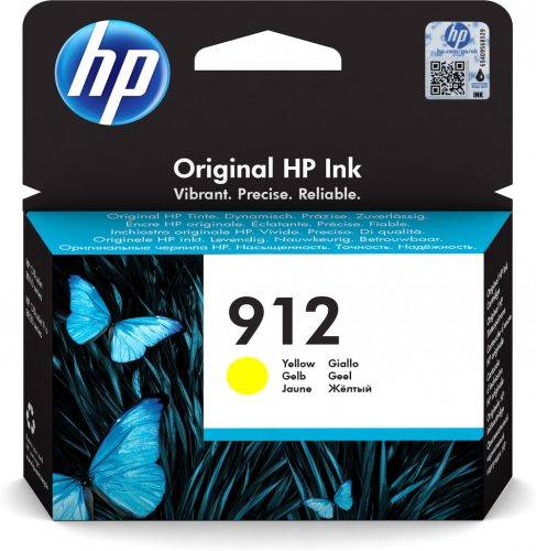 HP 3YL79AE Tintapatron Yellow 315 oldal kapacitás No.912