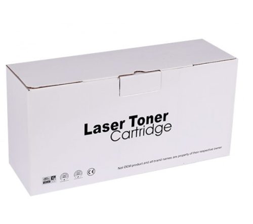 Utángyártott HP CE255X/CRG724H Toner Black 12.500 oldal kapacitás WHITE BOX D (New Build)