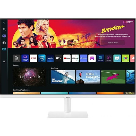 Samsung M70B S32BM701UP 32" VA LED smart monitor fehér (Sérült csomagolás!)