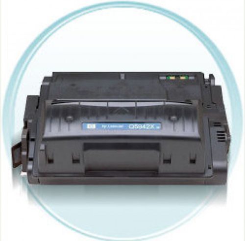 Utángyártott HP Q5942X/Q5945X/Q1338X/Q1339X Toner Black 20.000 oldal kapacitás IK