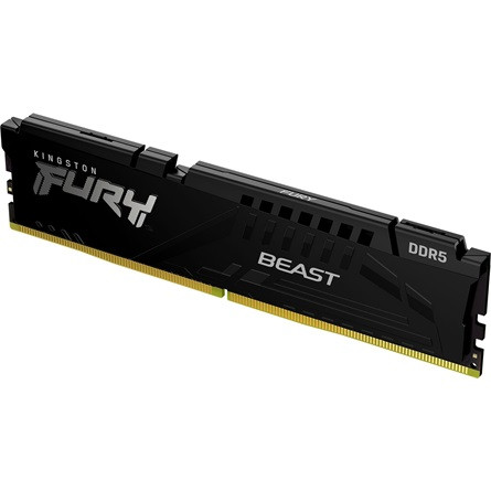 Kingston FURY Beast 16GB 6000MT/s DDR5 memória Non-ECC Unbuffered CL40 fekete