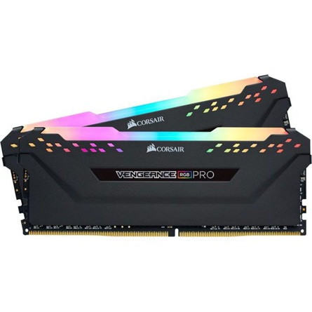 Corsair Vengeance RGB PRO 16GB 3200MT/s DDR4 memória CL16 Kit of 2 fekete RGB