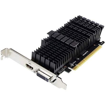 Gigabyte GeForce GT 710 2GB GDDR5 64-bit low profile grafikus kártya